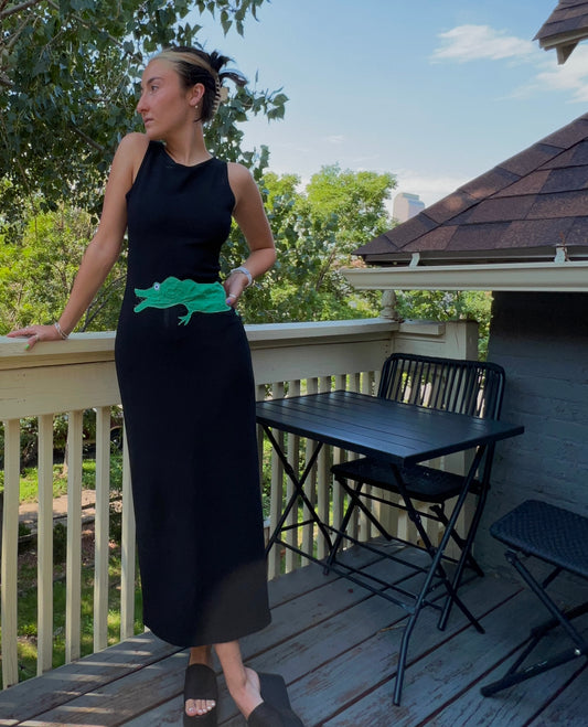 Alligator maxi dress - Magg's Rags 