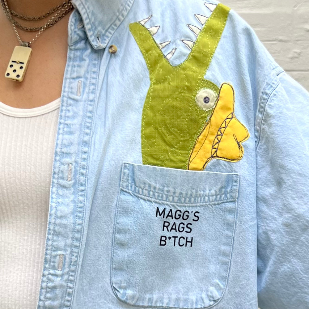 Gator pocket button up