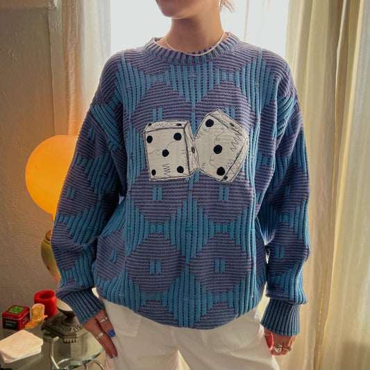 Double dice sweater