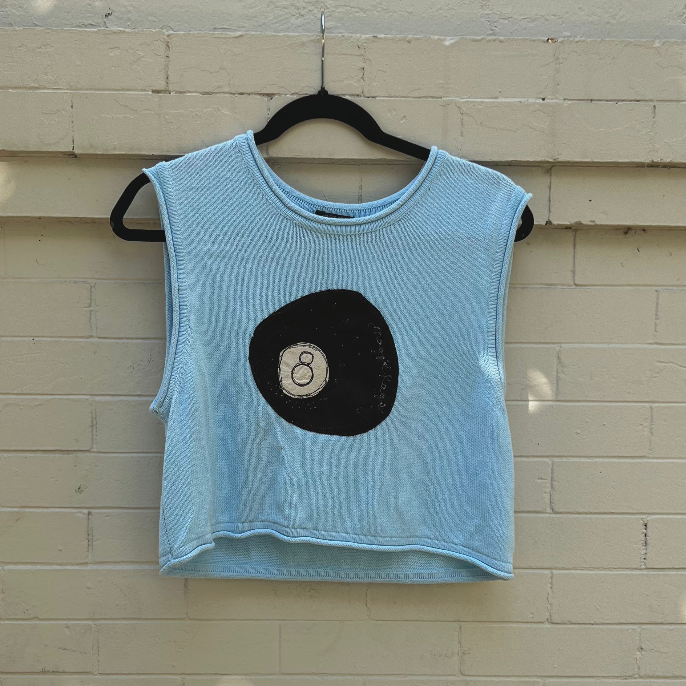 8-ball sweater vest – Magg's Rags