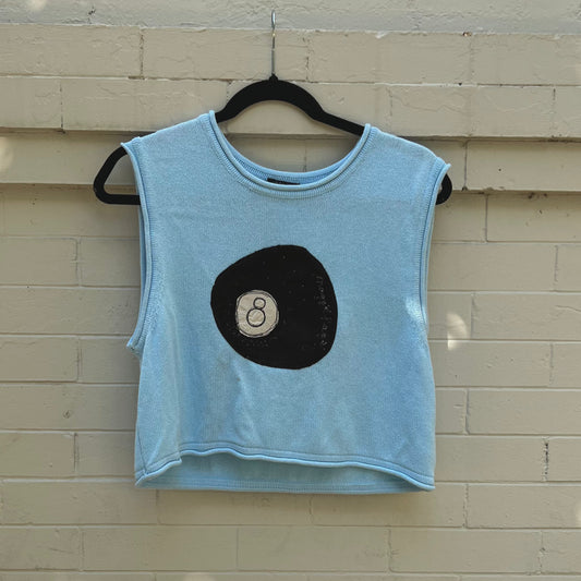 8-ball sweater vest - Magg's Rags 