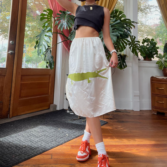 Gator midi slip skirt - Magg's Rags 