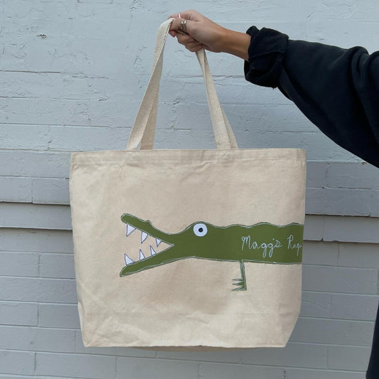 Gator boat tote - Magg's Rags 