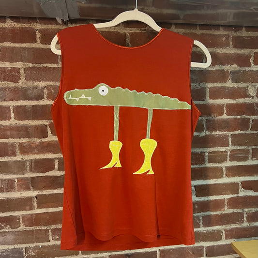 Gator n boots tank - Magg's Rags 