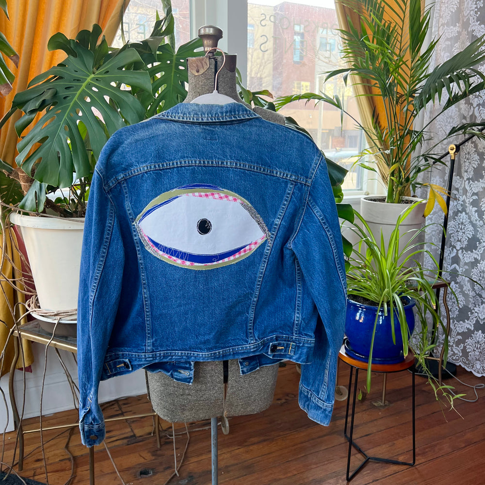 Eyeball vintage denim jacket