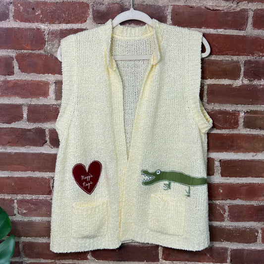 Double graphic vest