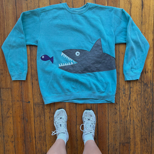 Shark food chain crew - Magg's Rags 