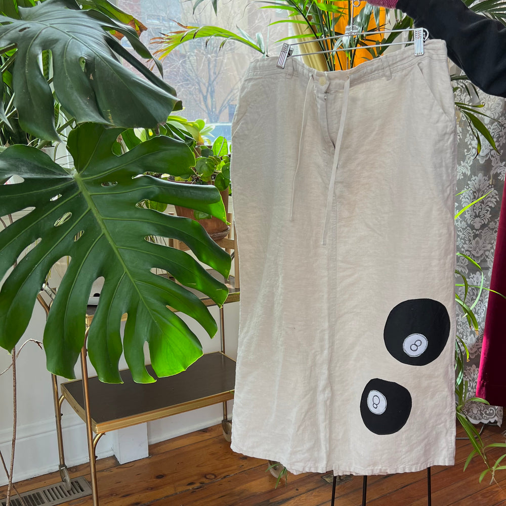 
                      
                        Linen 8 Ball Skirt
                      
                    