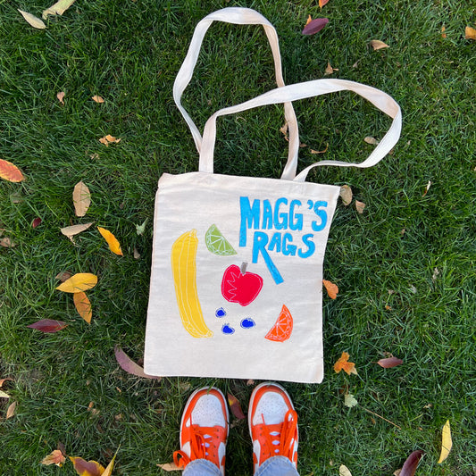 Magg’s Rags Fruit tote - Magg's Rags 