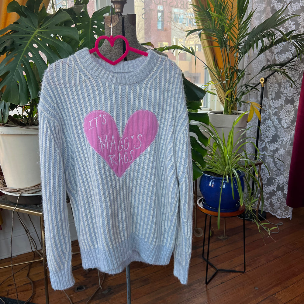 It’s Magg’s rags! Sweater