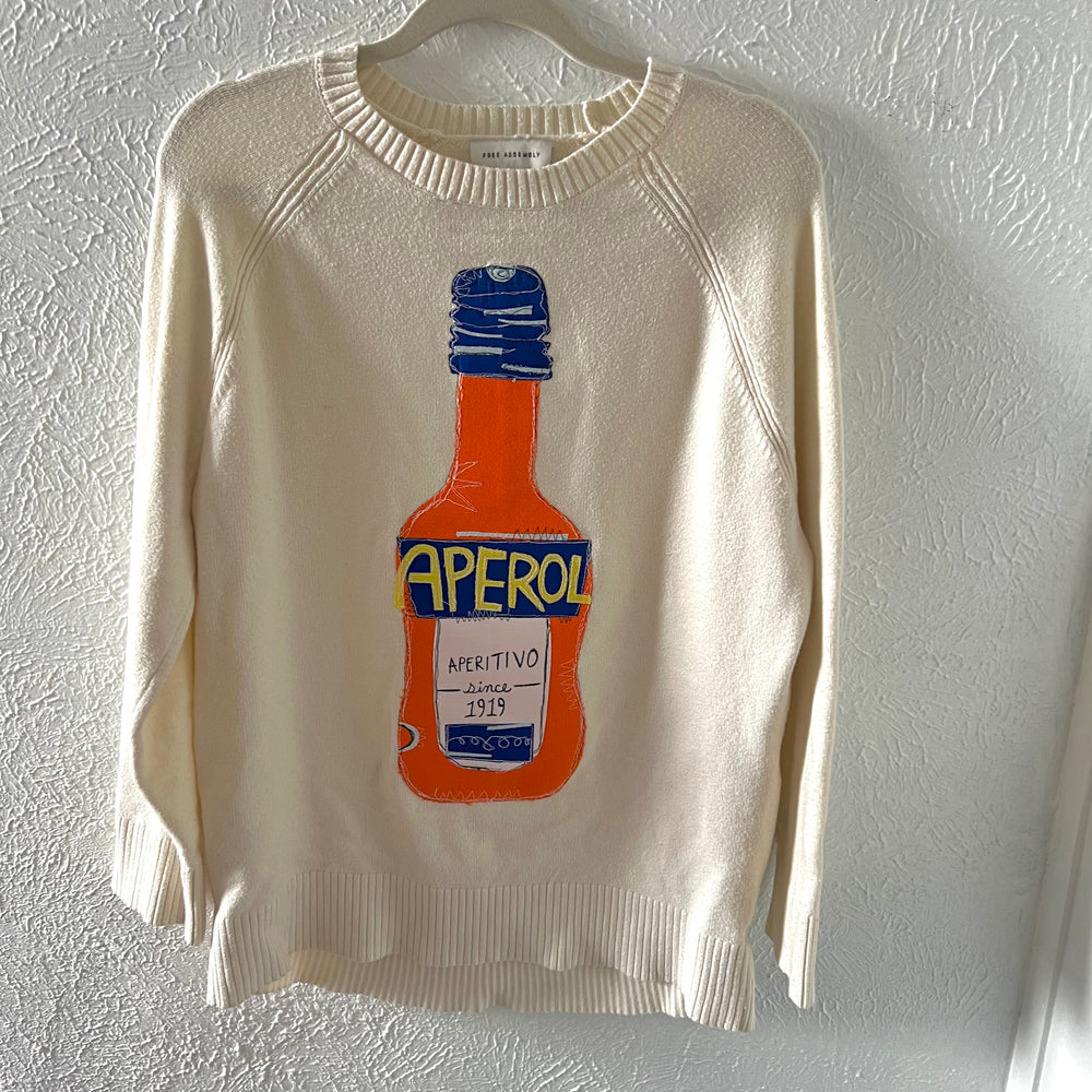 Cream Aperol sweater