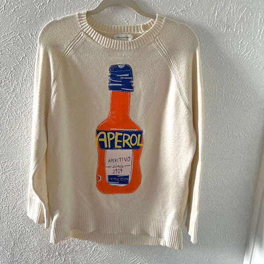 Cream Aperol sweater