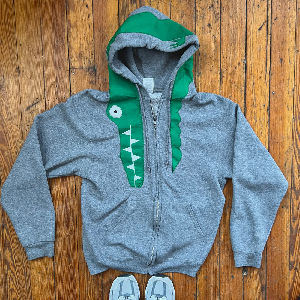 
                      
                        Gator trim hoodie
                      
                    